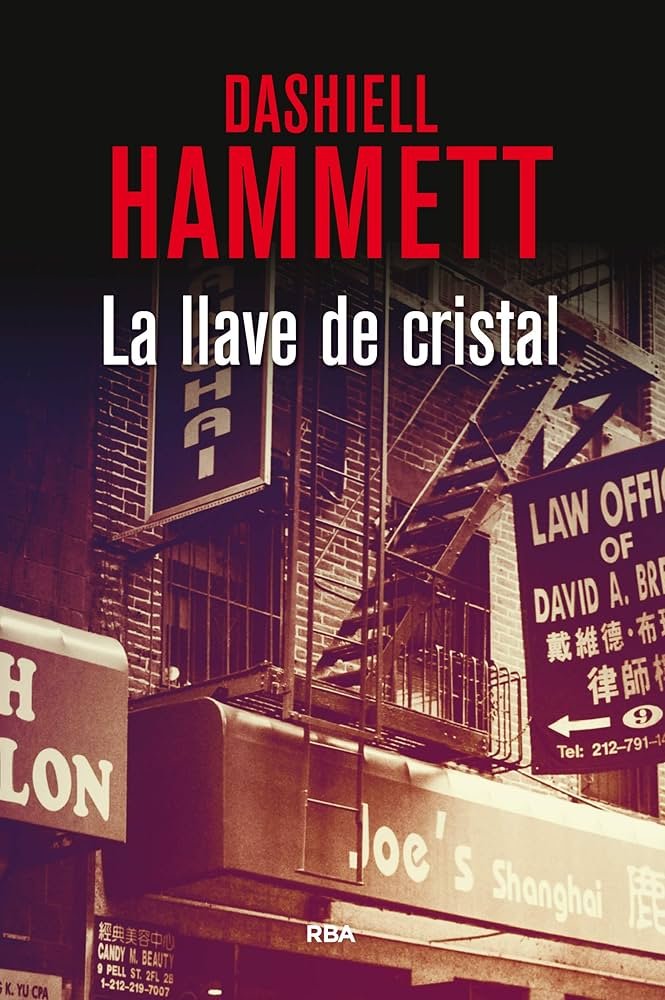la llave de cristal novela negra